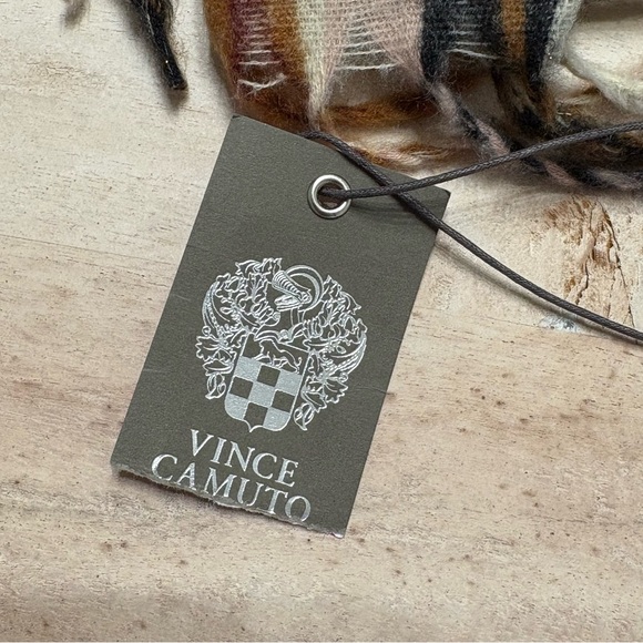 VINCE CAMUTO Plaid Scarf - Picture 3 of 5